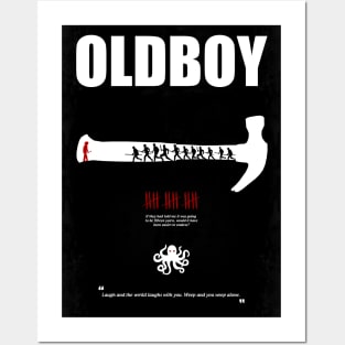 Oldboy - Minimal Film Movie Poster Alternative Posters and Art